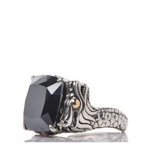 SUNDAY SALE! JOHN HARDY Sterling Silver 18K Gold Dragon Ring